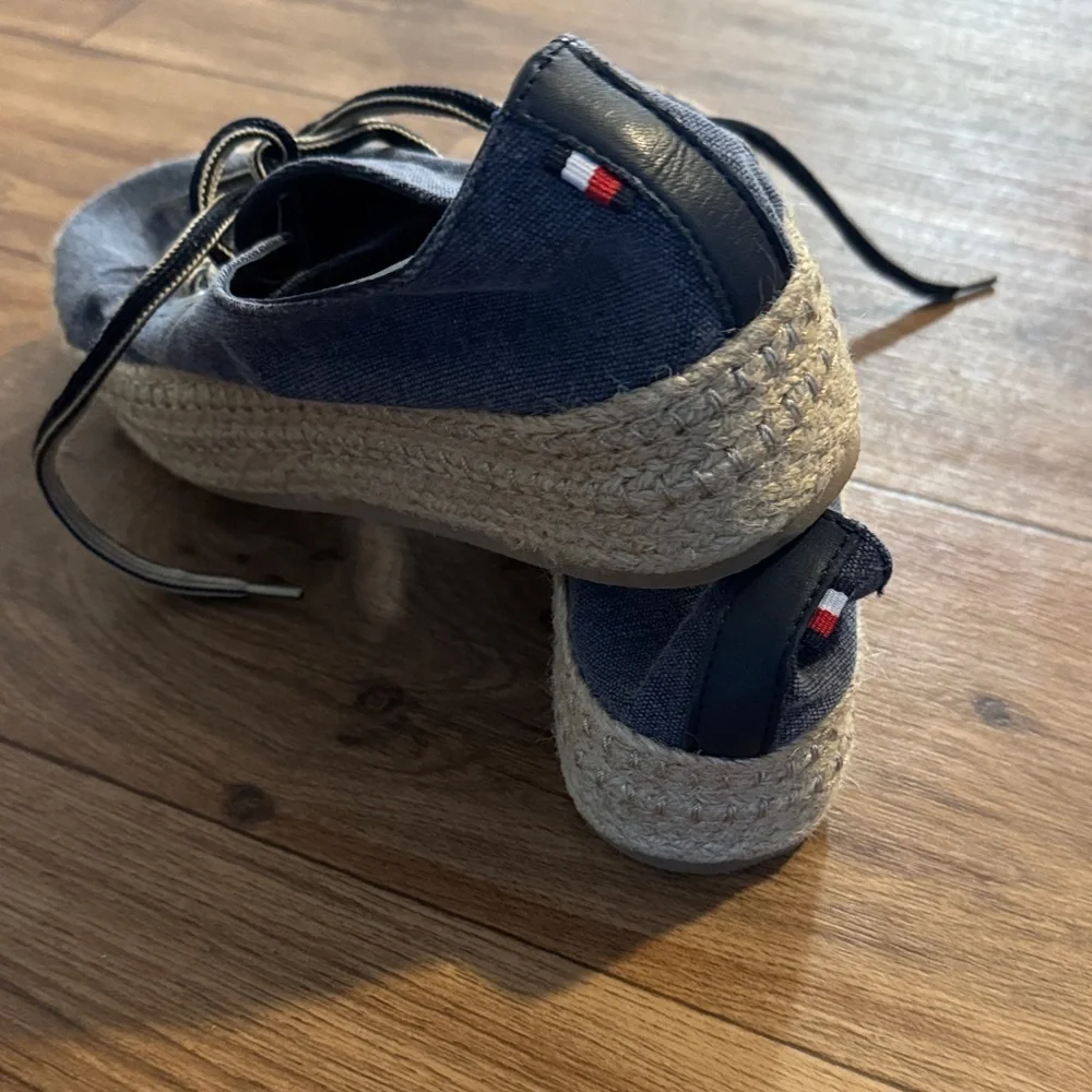 Pajar Denim Blue Espadrille Sneakers